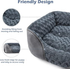 INVENHO Dog Bed Medium Size Dog, Orthopedic Warming Soft Calming Sleeping Puppy - Image 5