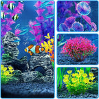 Fish Tank Accessories Aquarium Decorations Plants, Aquarium Decor Plastic Plants - Image 7