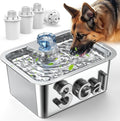 Lesotc Dog Water Fountain for Large Dogs, 11L/3Galon Stainless Steel Large Pet by lesotcbrand