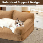 Cat Beds for Indoor Cats, Cat Couch Bed, Cute Cats Sofas for Pets, Small Dog - Image 7