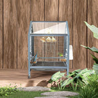 Acrylic Bird Cage, 25 inch Medium Parrot Cage - Image 6