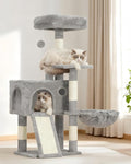 Cat Tree, 41.3" Cat Tower for Indoor Kittens by Gitelnour