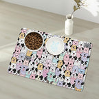 Pet Feeding Mat for Floors Waterproof Dog Mat for Food and Water Absorbent - Image 9