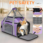 Petskd Top-Expandable Pet Carrier 19x13x9 Inches Southwest Allegiant Airlines - Image 5