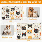Cats Dog Cat Food Mat, Absorbent Waterproof Placemat - Image 6