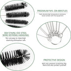 CiaraQ Bottle Cleaning Brushes, 9.8 Inch Nylon Tube Brush Set, Cleaner - Image 3