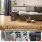 Climbing Cat Scratcher Mat Trimmable Cat Scratching Post Carpet 39.3’’x15.8’’ - Image 5