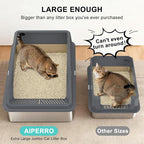 Stainless Steel Litter Box Extra Large - Image 2