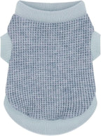 Cozy and Functional Dog Shirts for Small Puppies: Stretchable Blue Attire by Paiaite