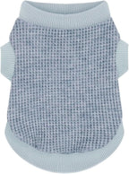 Cozy and Functional Dog Shirts for Small Puppies: Stretchable Blue Attire by Paiaite