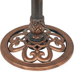 Alpine Corporation | 28" Bronze Outdoor Pedestal Birdbath - Image 5