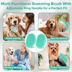 6PCS Pet Grooming Kit for Dogs, Cats and Horses | Dog Washing Gloves | Dog Bath - Image 5