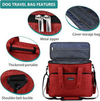 BAGLHER Dog Travel Bag, Pet Travel Bag, - Image 4