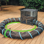 INTURN Cat Furniture Tent for Indoor and Outdoor Playpen Portable Cat Tunnels - Image 5