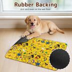 Dog Food Mat for Bowls, Absorbent Quick Dry Dog Cat Mats for Food and Water - Image 5