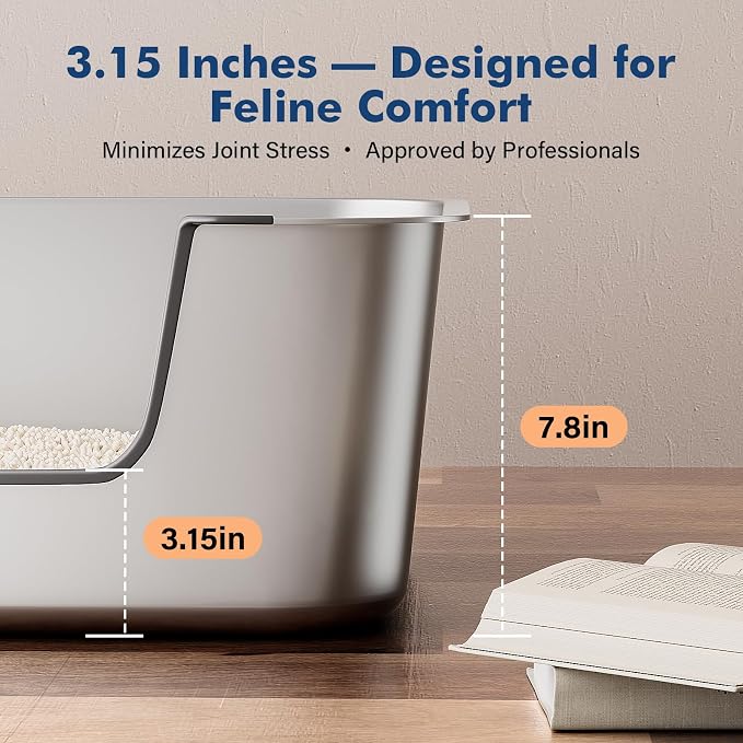 Stainless Steel Cat Litter Box - Image 4