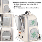 Lollimeow Pet Carrier Backpack, Bubble Backpack Carrier, Cats and Puppies - Image 4