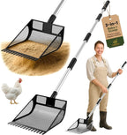 2-in-1 Chicken Coop Poop Scooper and Rake by Unknown