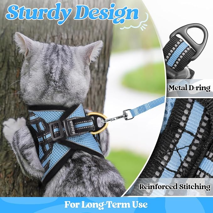 rabbitgoo Cat Harness and Leash Set - Image 7