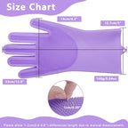 Pet Grooming Gloves—Heat Resistant Dog Washing Gloves - Image 2