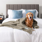 PetAmi Fluffy Waterproof Dog Blanket - Image 3