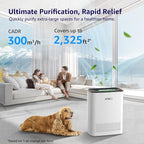 KNKA Air Purifiers for Home Large Room Bedroom Up to 2325 Ft², Washable Filters - Image 2
