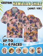 Custom Hawaiian Shirt with Face Photo Picture - Image 4