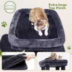 Globlazer Cat Tower for Indoor Cats, Heavy Duty Cat Trees for Large Adult Big - Image 2