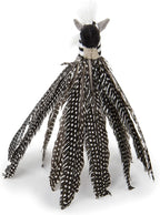 Petlinks HappyNip Zippy Zebra Feather Cat Toy, Contains Silvervine & Catnip by Petlinks%C2%AE