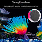 Uniclife Aquarium Imitative Iridescent Blue Sea Urchin Ball Artificial Silicone - Image 4