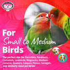 Super Bird Creations SB186 Vine Ball Candy Cane Bird Toy, Small/Medium Bird Size - Image 2