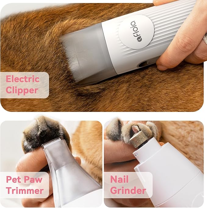 Afloia 6-in-1 Dog Grooming Kit, Pet Grooming Vacuum - Image 4