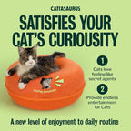 Cattasaurus Peekaboo Cat Cave, Extra Spacious - Image 5