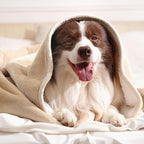 gogobunny Dog Blanket, Waterproof Reversible Sherpa Fleece Throw Blanket - Image 6