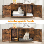 HOOBRO Litter Box Enclosure, Cat Litter Box Furniture - Image 7