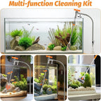 AQQA Aquarium Siphon Vacuum Cleaner Kit - Image 4