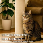 Cat Scratch Mat, 23.6’’ x 11.8’’ Cat Wall Corner Scratcher, Versatile - Image 7