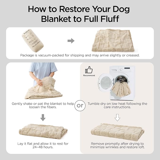 Bedsure Dog Blanket for Small Dogs Washable - Image 5