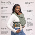 WildBird - Aerial Buckle Carrier - 2-24 Months - Standard Treepie - Front or - Image 2