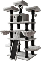 SHA CERLIN 68 Inches Multi-Level Large Cat Tree - Image 8