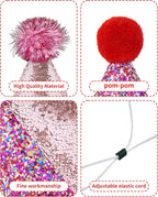 PET SHOW 20 Pack Mini Small Dog Hats - Image 3