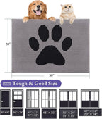 Buganda Dog Door Mat for Muddy Paws, Absorbent Dirt Trapper Non Slip Indoor - Image 2