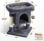 Yaheetech 23.5in Cat Tree Tower, Cat Condo - Image 3