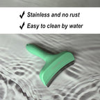 Pet Deshedding Tool with Curve Blade, Cat Grooming Brush, Tight V-shaped Teeth - Image 6