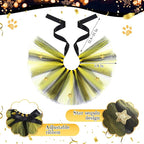 Suhine 3 Pcs Pet Happy New Year Costume Dog New Years Outfit Accessories - Image 2