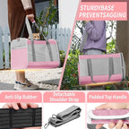 Cat Carrier 20lbs Top Open/Soft Sided Small Pet Dog Travel Carrying - Image 4