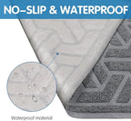 UPSKY Cat Litter Mat, Litter Trapping Mat Soft on Kitty Paws, Large Litter Box - Image 5