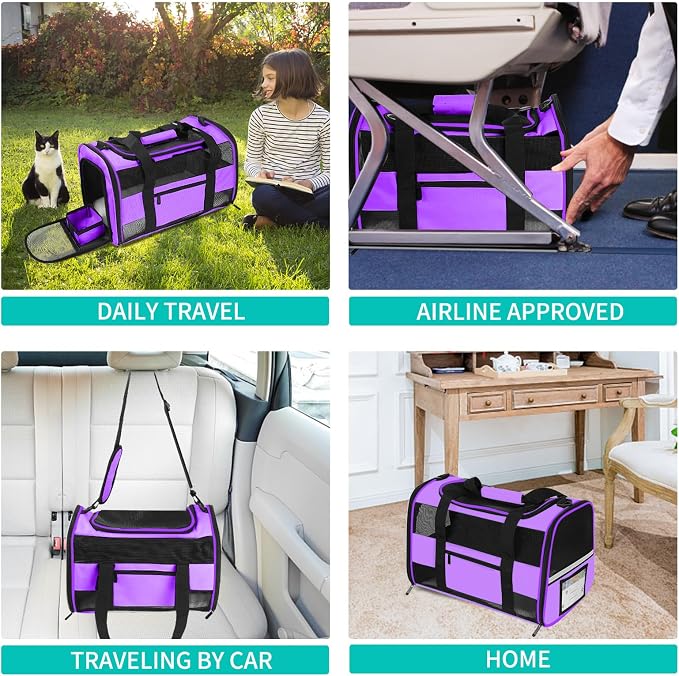 Airline Approved Cat Carrier Dog Carriers - Image 6