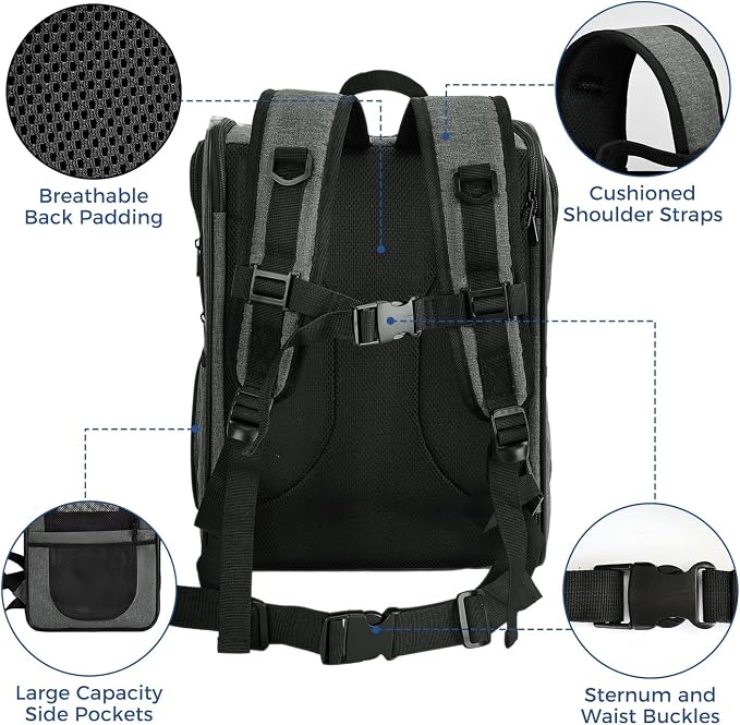Apollo Walker Pet Carrier Backpack - Image 4