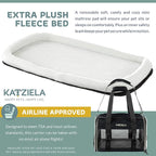Katziela Deluxe Quilted Airline Approved Pet Dog & Cat Carrier - Image 4